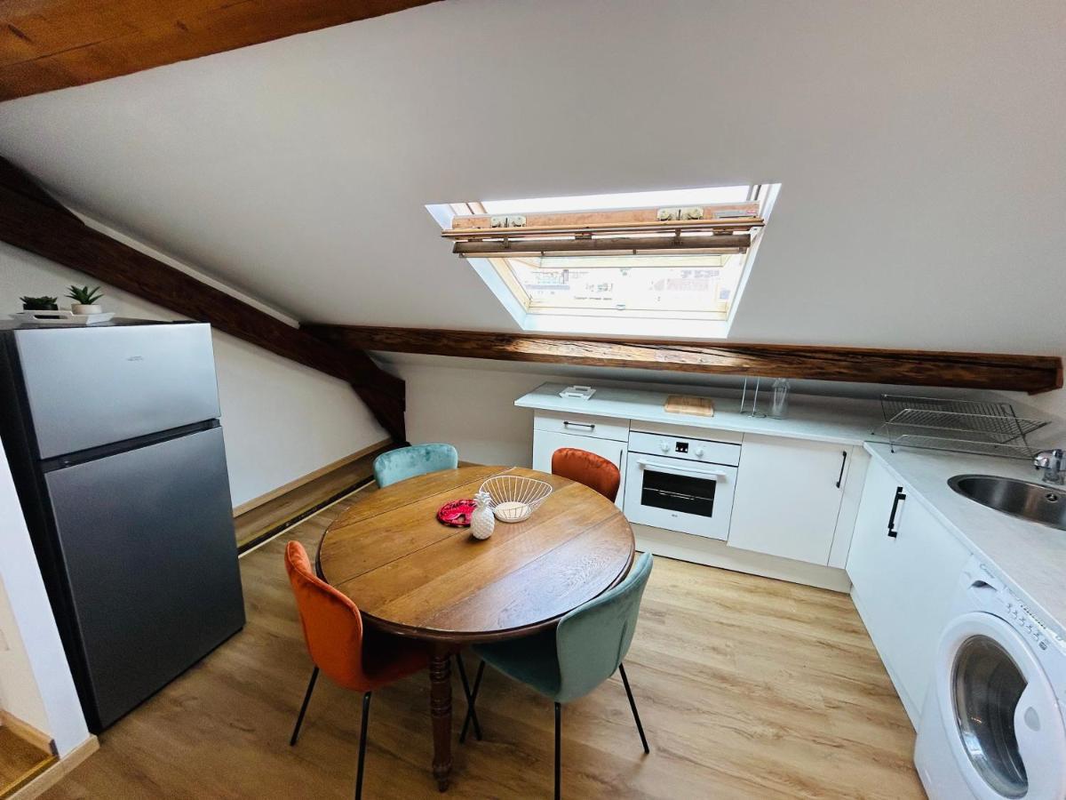 Les Toits De Thillois Hypercentre Apartment Reims Bagian luar foto