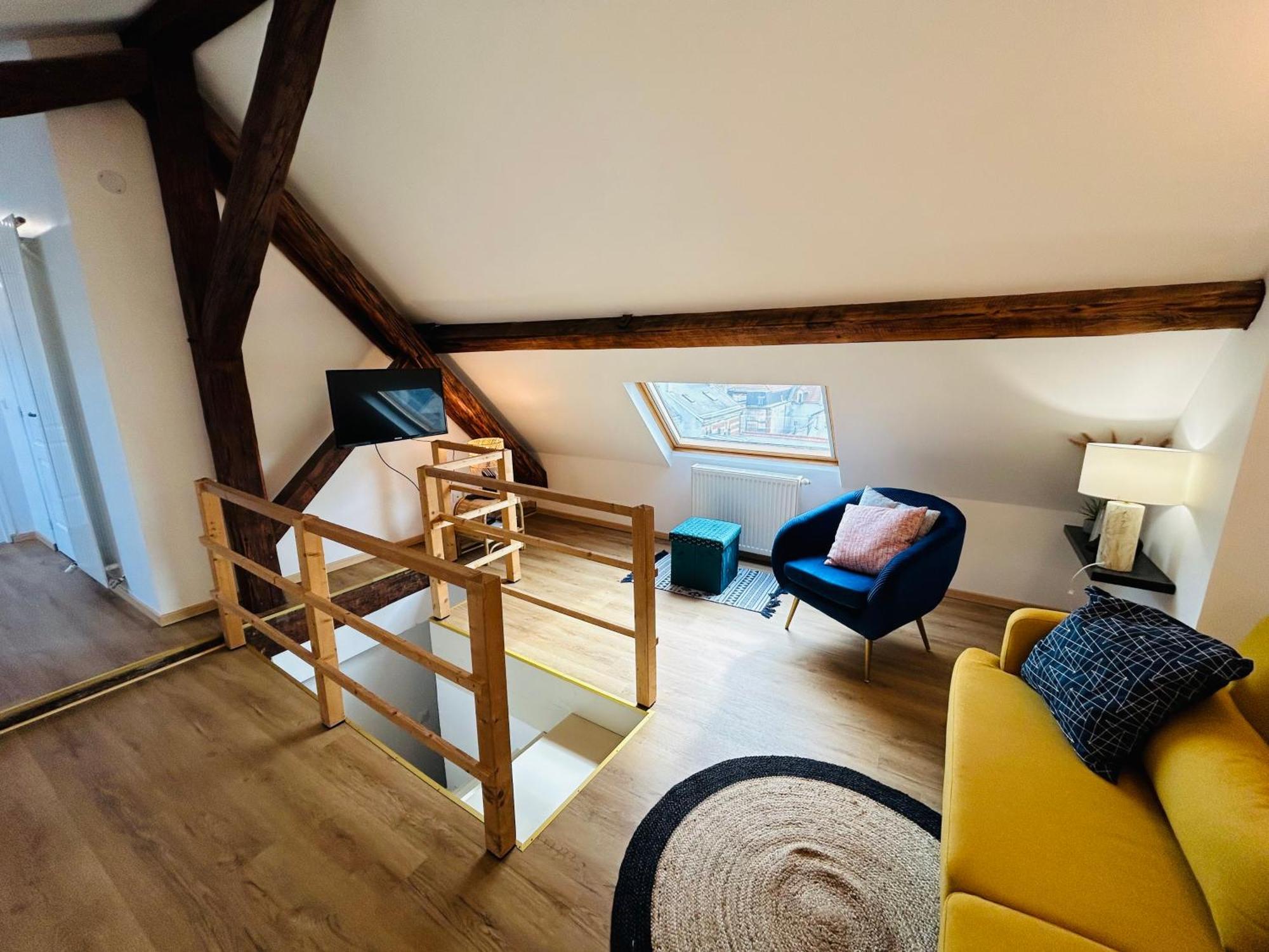 Les Toits De Thillois Hypercentre Apartment Reims Bagian luar foto