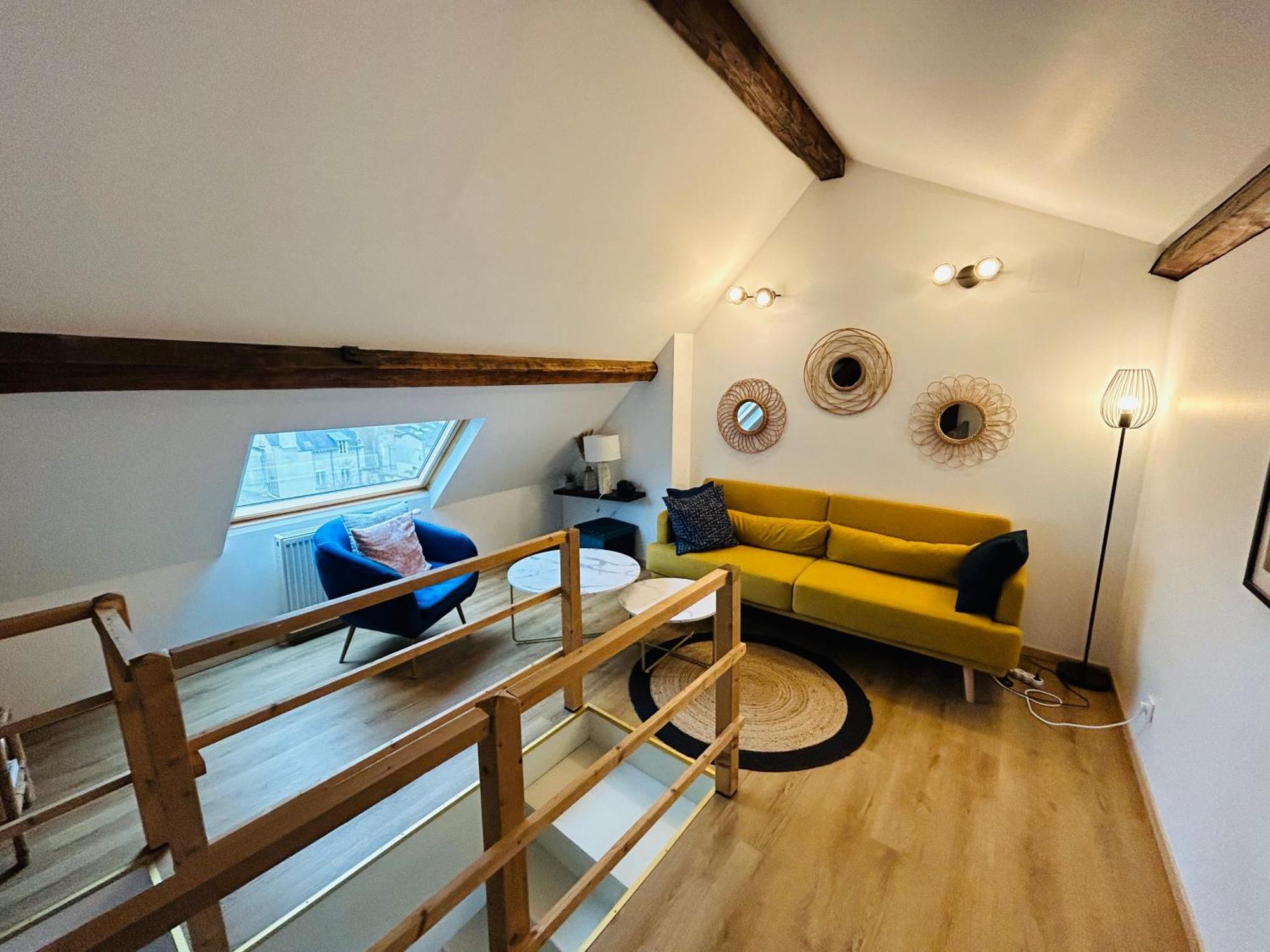 Les Toits De Thillois Hypercentre Apartment Reims Bagian luar foto