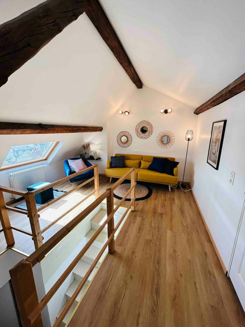Les Toits De Thillois Hypercentre Apartment Reims Bagian luar foto