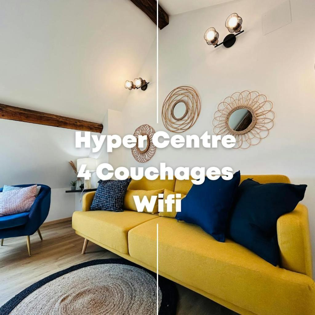Les Toits De Thillois Hypercentre Apartment Reims Bagian luar foto